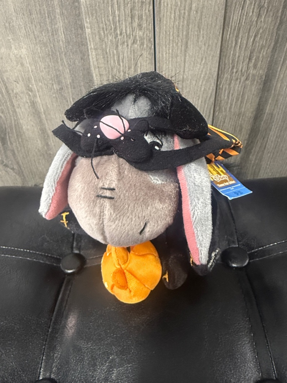 Disney's Winnie The Pooh Halloween Eeyore In Costume Beanie Plush Toy With Tag